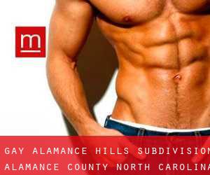 gay Alamance Hills Subdivision (Alamance County, North Carolina)